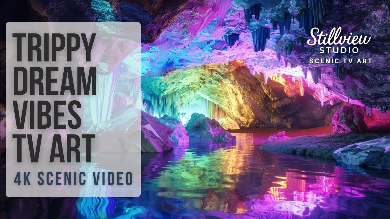 Psychedelic Trippy Art | 4K Ambient Visuals for TV | Surreal ...