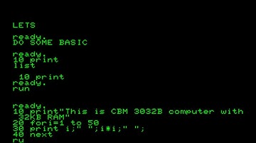 Commodore CBM 3032B (1979) Commodore Business Machines