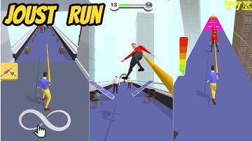 Joust Run Game All levels Gameplay Walkthrough  (IOS-Android)