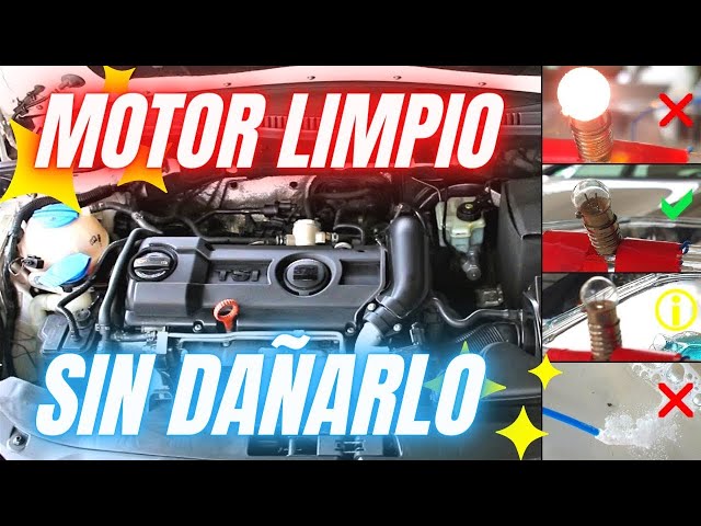 ▶️ ¿Es bueno limpiar el motor de un coche? ◀️¡TE LO EXPLICAMOS!✔️