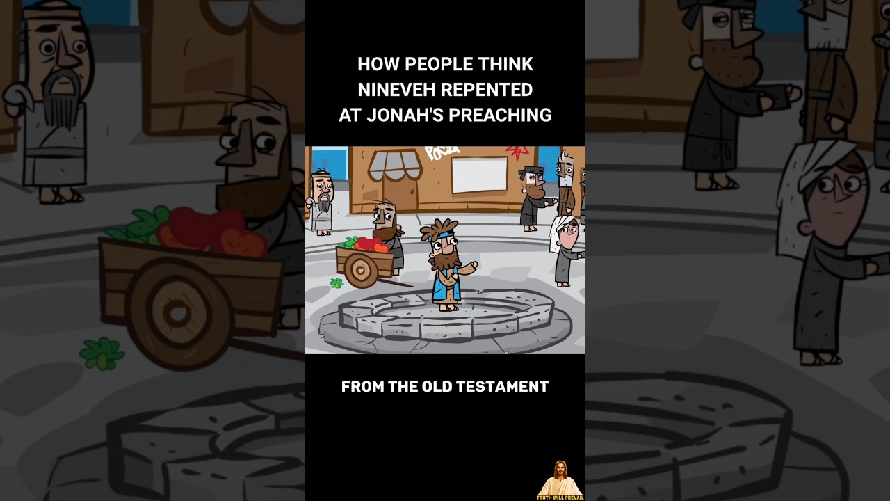Nineveh Repents at Jonah’s Preaching 