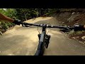 Justin Toporowski following Remy Metailler down Dirt merchant at whistler bike park