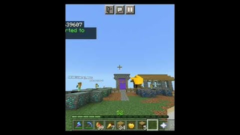 A Skyblock server like hypixel server for Minecraft mcpe 1.17 #short (mcpe)