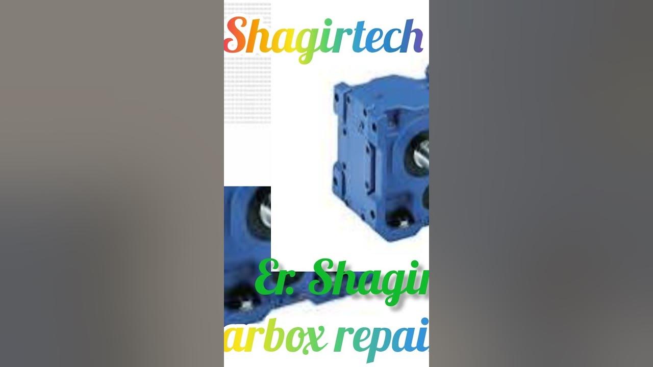 Nord gear box repair by Er. Shagir ahamad YouTube