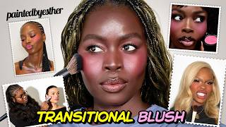 Try This Blush Technique For Dark Skin!