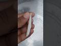 WHITE THICK UNSHAPED BROKEN SLATE PENCIL SOFT CLEANING #satisfying #shortsfeed #shorts #slate #asmr