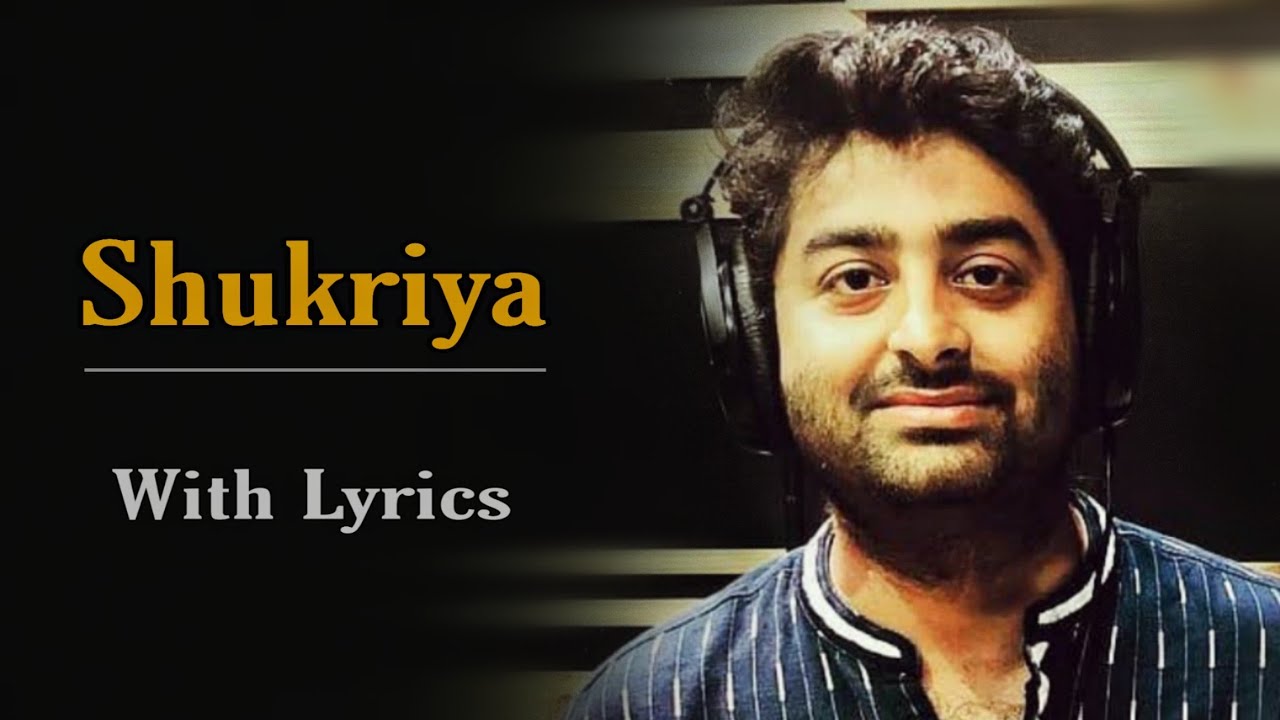 Arijit Singh Shukriya Lyrics Sadak 2 Jubin Nautiyal New Latest Song Pm Music Youtube arijit singh shukriya lyrics sadak 2 jubin nautiyal new latest song pm music
