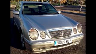 Escritor problema Insignificante Mercedes Benz E 270 CDI año 2000 test - YouTube