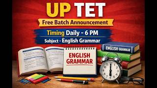 UP TET Free Batch Announcement Starting from 18 April 2026 Timing 6:00 PM