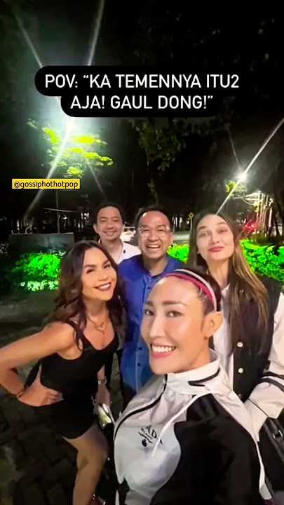 Regi datau ikitan nongkrong dengan geng artis ayu dewi#ayudewi #shortvideo #pelakorviral #lunamaya