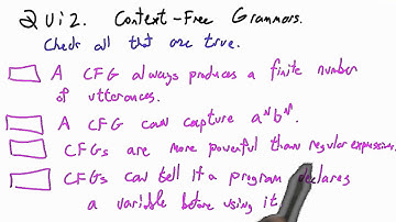 Context Free Grammar - Programming Languages