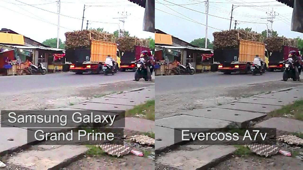 Samsung Galaxy Grand Prime vs Evercoss A7v | Video Recording Test HD