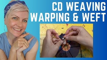 CD weaving demo for Grade 3 and 4