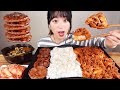 역시 한식이🍚🥘 제일 좋은거 같아요👍🏻 매콤 주물럭 떡갈비 된장찌개 먹방!! (feat광고) Korean cuisine  Spicy Bulgogi   mukbang