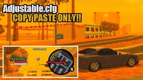 ADJUST YOUR PLAYER (HP, ARMOR, MAP , GUNS ) *POSITION* | GTA SAMP PH | TASHUIRO