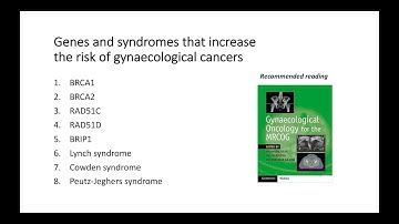 MRCOG full lesson: Hereditary gynaecological cancers (BRCA1, BRCA2, RAD51C, RAD51D, BRIP1, Lynch...)