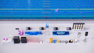 Pool Props Set - Unreal Engine