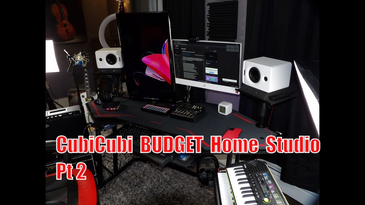 BUDGET STUDIO SET UP CubiCubi Studio Workstation Pt 2