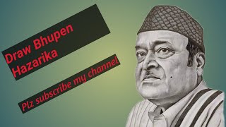 Bhupen Hazarika Drawing || How To Draw Bhupen Hazarika Step By Step with Pencil || Art Boy RB