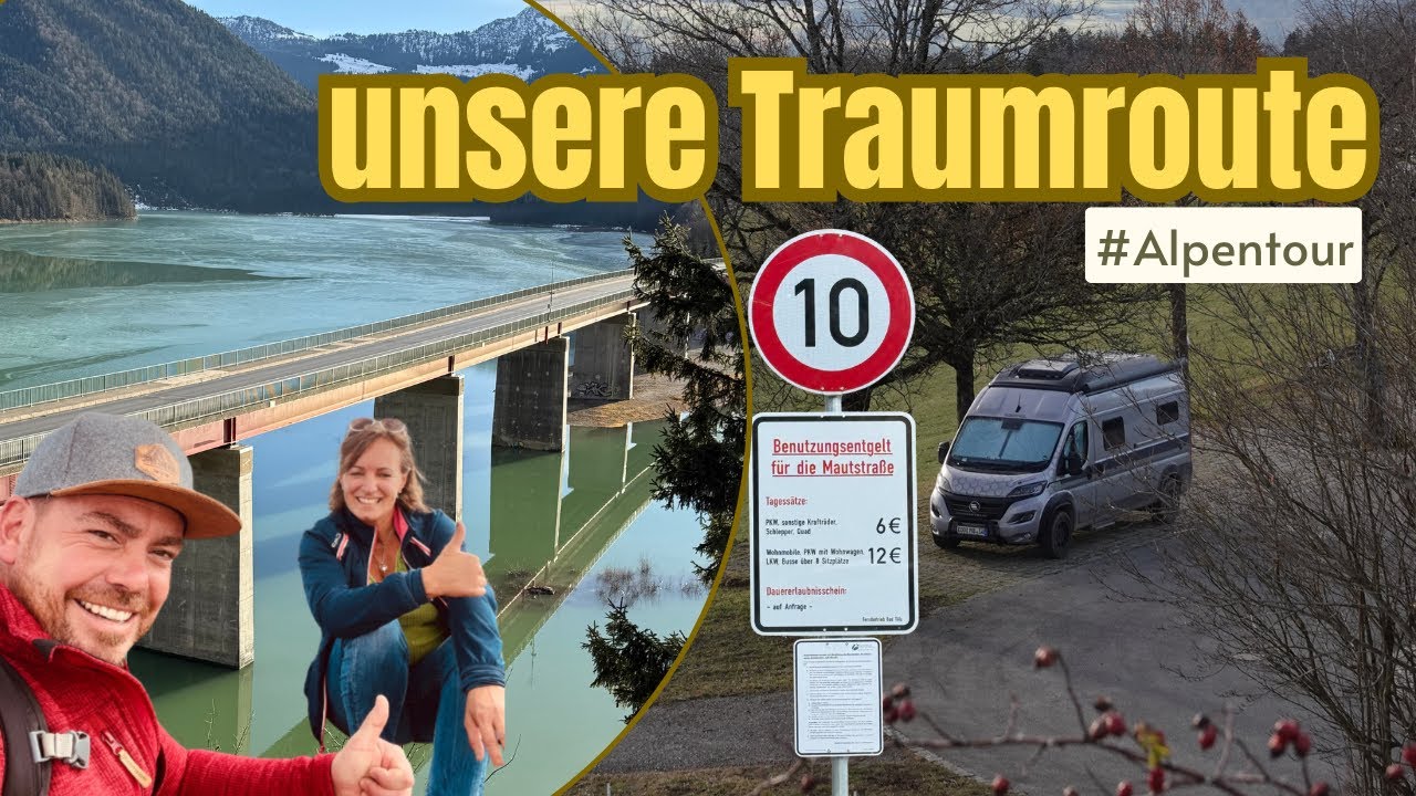 Wohnmobil-Stellplätze & unsere Traumziele in den bayerischen Voralpen: Walchensee, Sylvenstein
