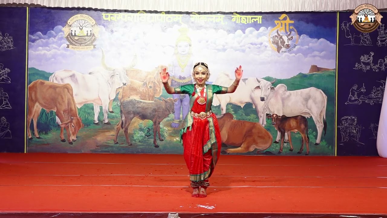 Vaishaka Natanam 25 | Bekal Gokulam Goushala | NIHA THULASIDHARAN | BHARATHANATYAM