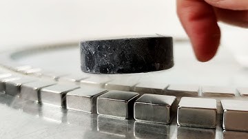 Superconductor at  -196°C, Quantum Levitation | Magnetic Games