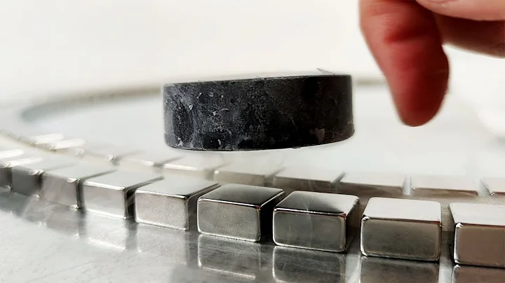 Superconductor at  -196°C, Quantum Levitation | Magnetic Games