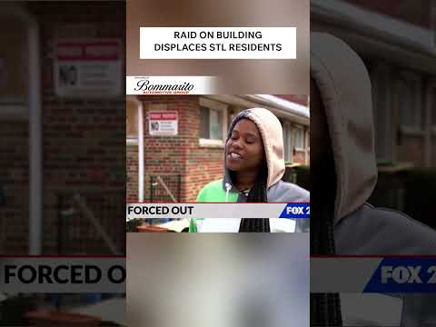 Raid on building displaces STL residents