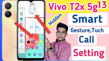 Vivo t2x 5g smart call/vivo t2x 5g me smart call setting kaise kare/smart call setting vivo