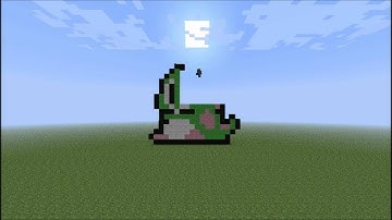 Minecraft Pixel Art (Time Lapse) - Bubble Bobble