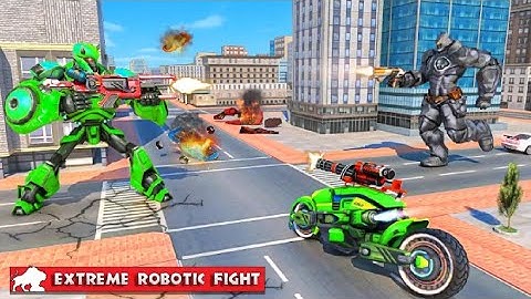 Flying Wild Tiger Robot Game