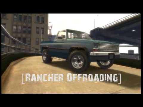 Rancher Offroading (GTA IV) - Came home from college for the weekend and decided to make a video!!