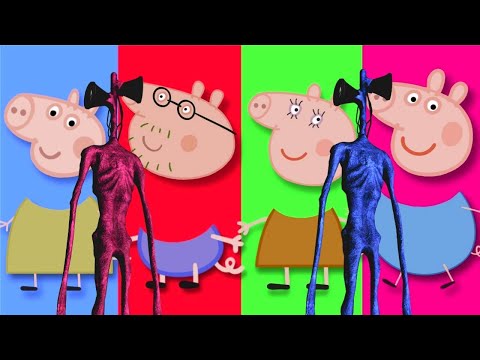 🐷Wrong Head PEPPA Pig Family | Only Genius can Match | Meme Coffin Dance COVER Astronomia #3