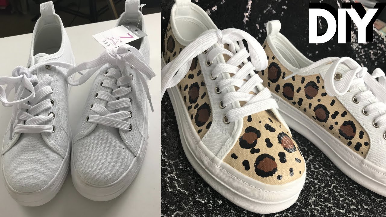 cheetah print trainers