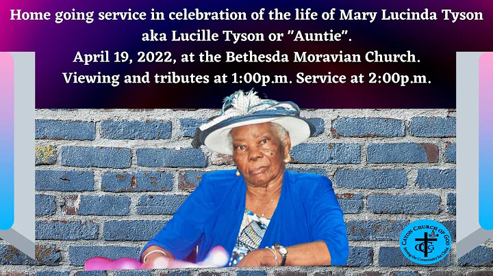 Home Going Service of Mary L.Tyson aka "Auntie" | ...