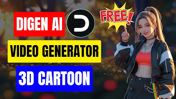 How to make 3D Cartoon Videos FREE with Digen AI | The Best AI Video Generator in 2025