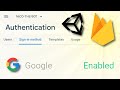 Firebase Authentication in Unity with Google & other providers (REST API)