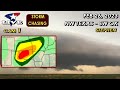 2/26/23 LIVE CAM 1 • Tornado Watch TX/OK &amp; Evening Derecho Risk {S}