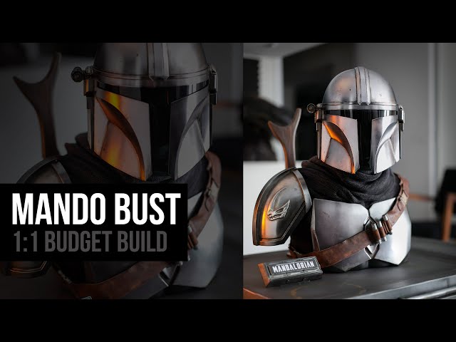 Mandalorian 1:1 Life Size Bust -- Budget Build - YouTube