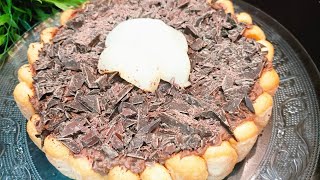 Charlotte chocolat/poire recette facile