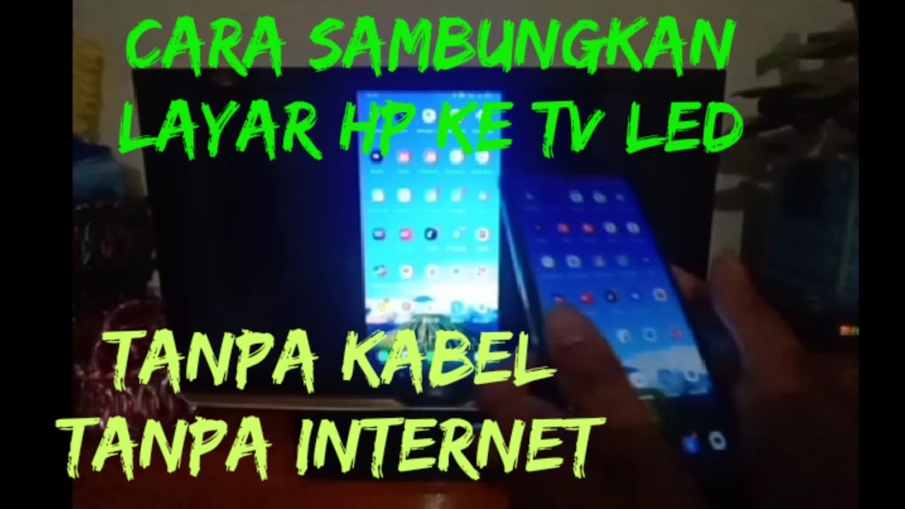 Cara sambungkan youtube ke tv sharp