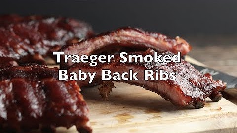 How to smoke ribs on a traeger