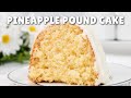 Pineapple pound cake from scratch