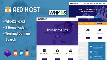 RedHost Web Hosting HTML Template | Themeforest Website Templates and Themes