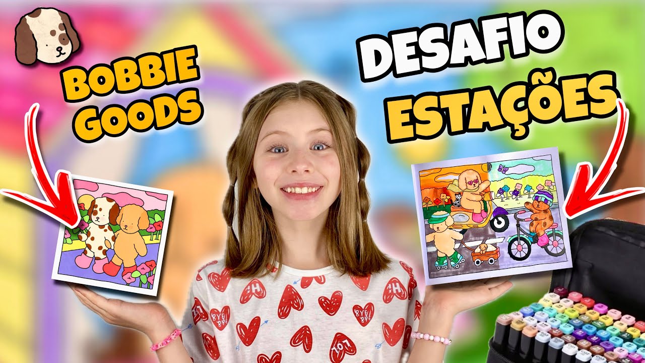 💗 PINTANDO BOBBIE GOODS  das ESTAÇÕES DO ANO 🍂☀️🌹