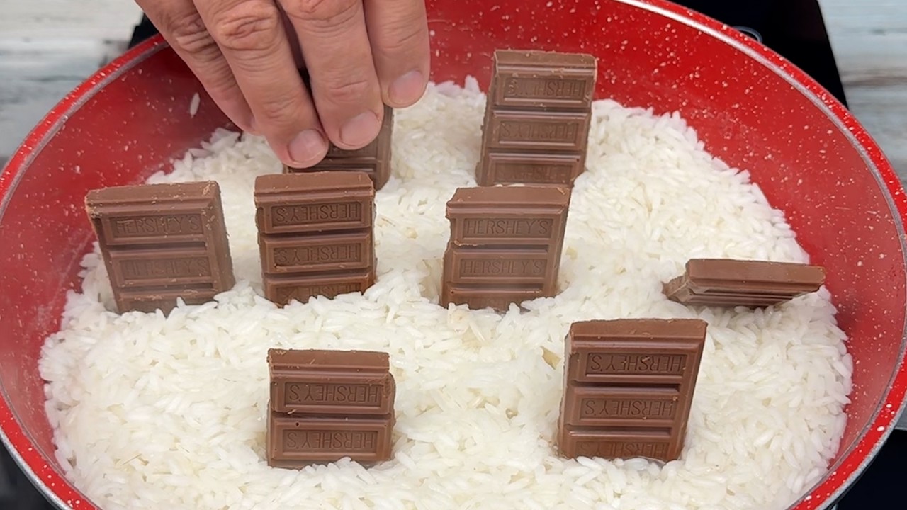 Гениальный шоколадный трюк, который должен знать каждый.