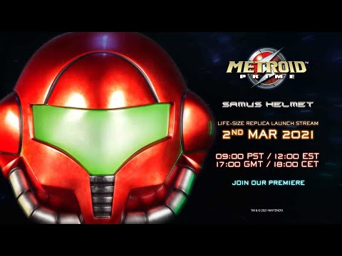 Metroid Prime™: Samus Helmet Statue | Teaser 2