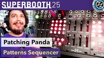 Patching Panda: Patterns Sequencer - Superbooth 25