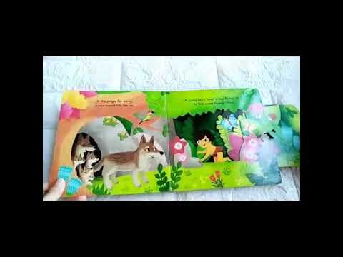 First Stories The Jungle Book - Push Pull Slide Board Book