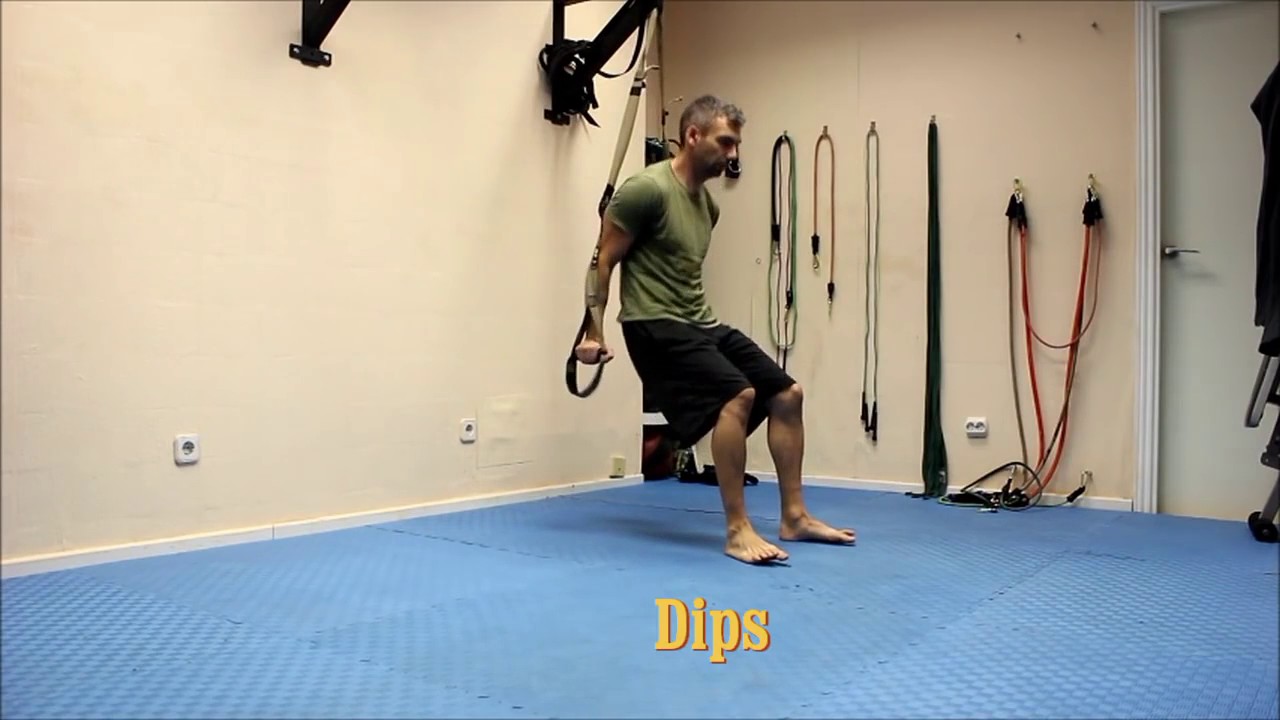 TRX Dips YouTube